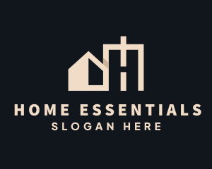 House Property Letter H logo design