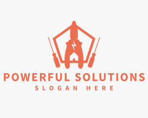 Electricity Power Equipment logo design