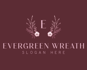 Wreath Beauty Salon logo design