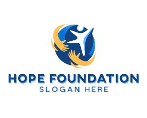 Humanitarian Charity Foundation logo design