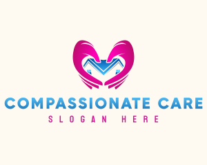 Home Heart Care logo design