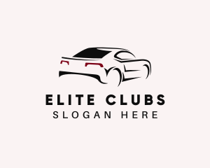 Sports Car Garage Logo