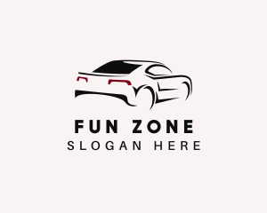 Sports Car Garage Logo