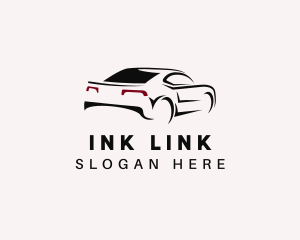 Sports Car Garage Logo