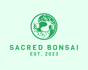 Bonsai Tree Nature logo