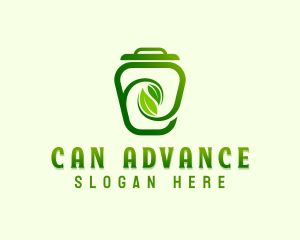 Leaf Trash Can logo