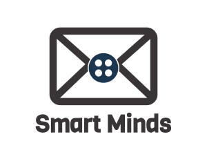 Button Envelope Mail logo