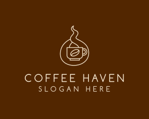 Hot Coffee Cafe  logo