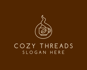 Hot Coffee Cafe  logo design