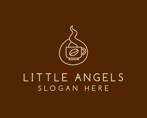 Hot Coffee Cafe  logo design