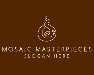 Hot Coffee Cafe  logo design