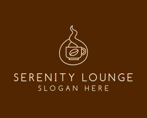 Hot Coffee Cafe  logo design