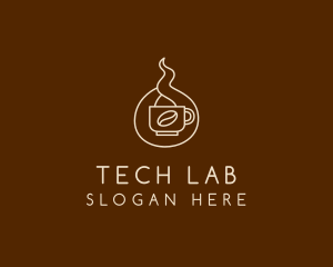 Hot Coffee Cafe  logo design