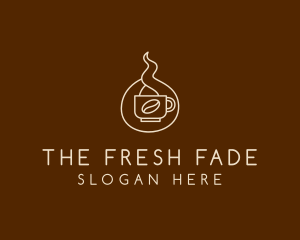 Hot Coffee Cafe  logo design