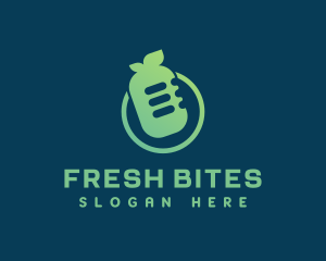 Fresh Fruit Podcast logo design