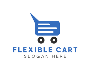 Chat Shopping Cart logo design