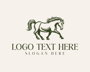 Horse Equine Stable logo