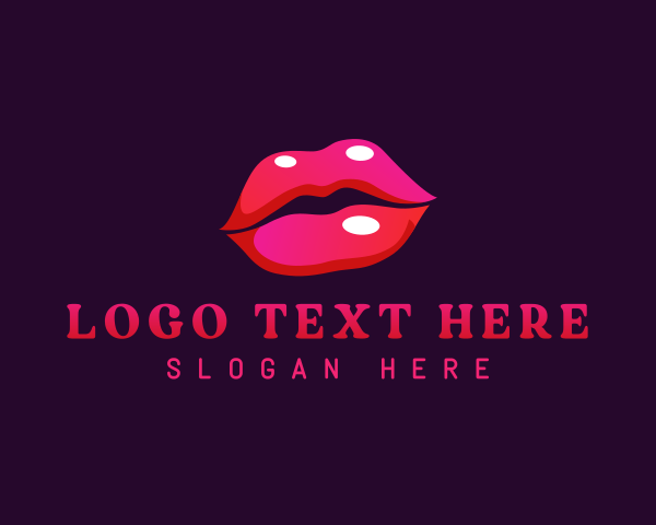 Lip Gloss logo example 3