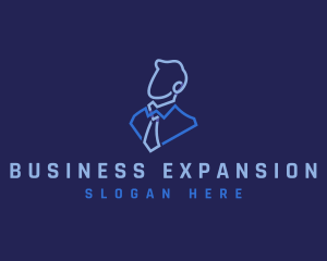 Professional Businessman Employee logo