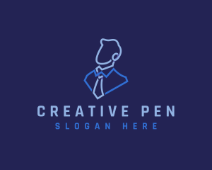 Professional Businessman Employee logo design