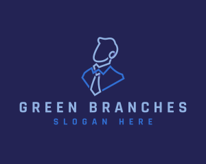 Professional Businessman Employee logo design