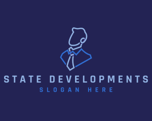 Professional Businessman Employee logo design