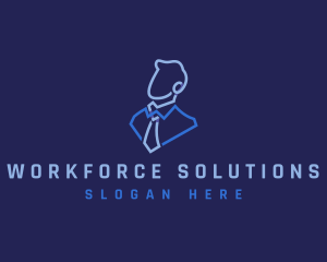 Professional Businessman Employee logo design