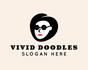 Fashion Sunglasses Woman  logo design