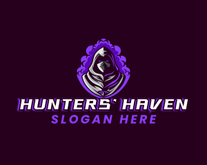 Ninja Hunter Assassin logo design