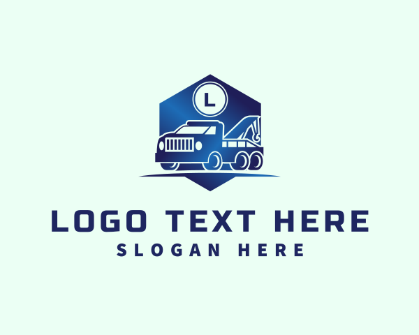 Lorry logo example 4