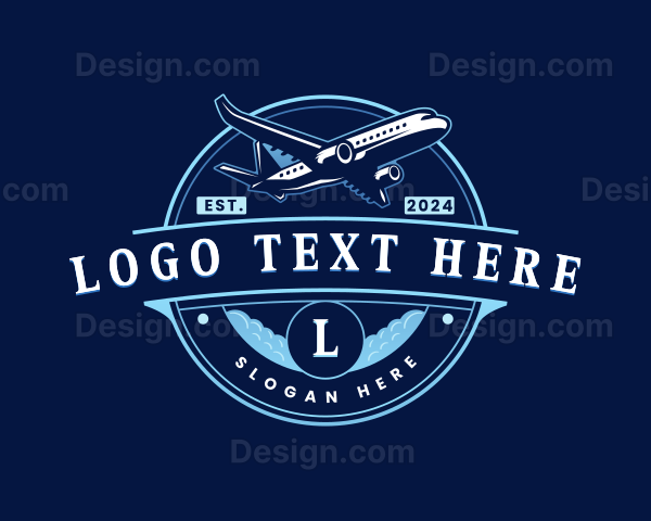 Airplane Travel Flight Logo