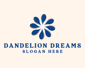 Dandelion Flower Spa logo design