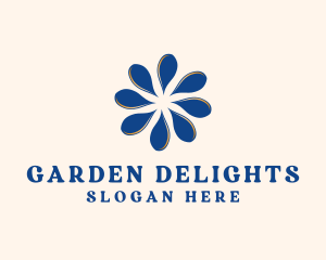 Dandelion Flower Spa logo design