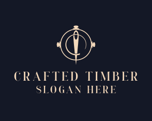 Luxury Needle Tailoring logo design