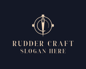 Luxury Needle Tailoring logo design