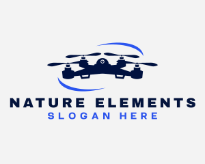 Drone Aerial Flight Photography Logo