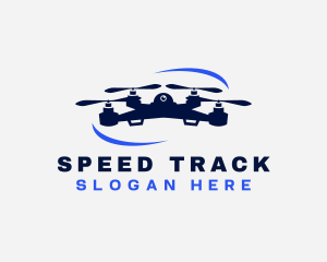 Drone Aerial Flight Photography Logo