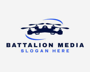 Drone Aerial Flight Photography logo design