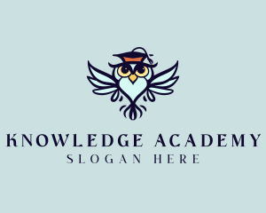 Academic Owl Bird logo