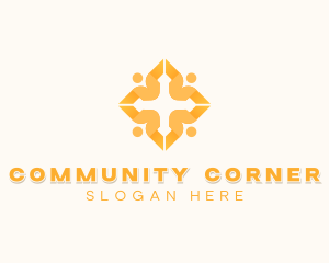 Community People Foundation logo design