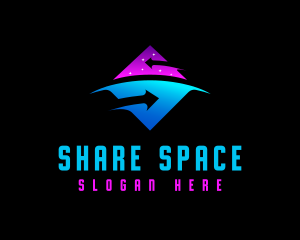 Space Travel Gaming logo design