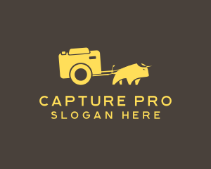 Golden Bull Camera  logo design