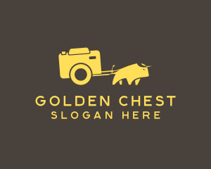 Golden Bull Camera  logo design