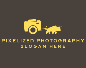 Golden Bull Camera  logo design