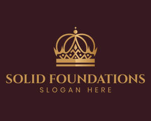 Gold Crown Ornament logo