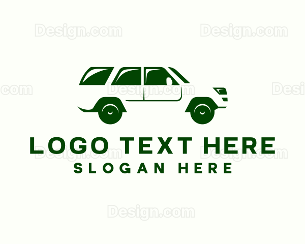 SUV Car Automotive Logo