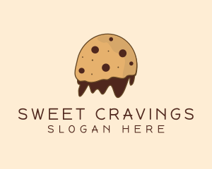 Sweet Chocolate Cookie logo design