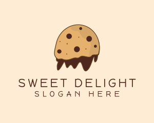 Sweet Chocolate Cookie logo design