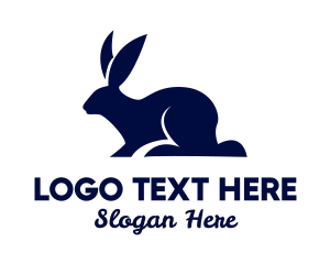 Blue Pet Rabbit logo