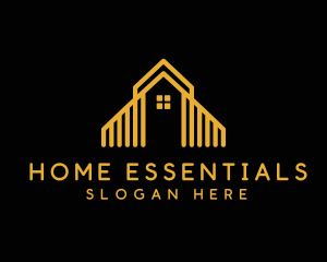 Deluxe Home Apartment  logo design